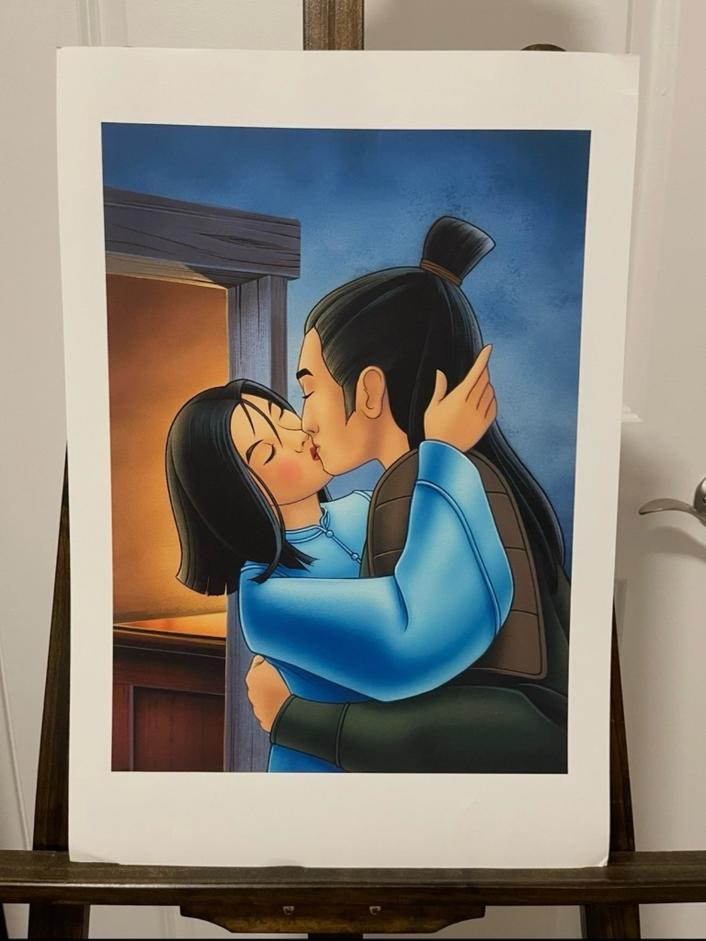 Mulan Inspired Romantic Poster Print - Fantasy Stage Productions